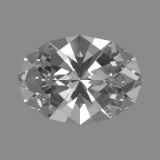 A collection of my best Gemstone Faceting Designs Volume 5 Diamond Oval 3x3 1.40 gem facet diagram